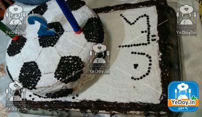 کیک تولد فوتبال